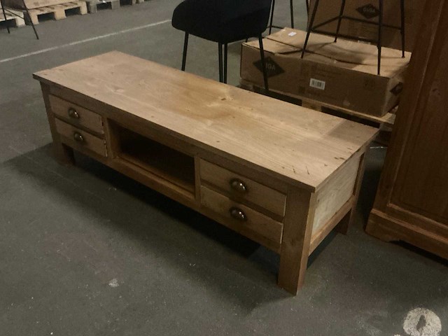 Angelique teak tv meubel - afbeelding 3 van  4