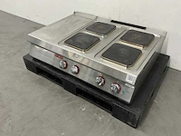 Angelo po - 1gope2-zrr03 - 4-pits elektrisch fornuis met neutrale unit - afbeelding 1 van  5