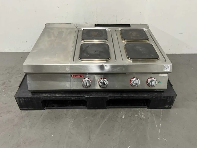 Angelo po - 1gope2-zrr03 - 4-pits elektrisch fornuis met neutrale unit - afbeelding 2 van  5