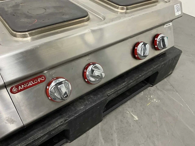 Angelo po - 1gope2-zrr03 - 4-pits elektrisch fornuis met neutrale unit - afbeelding 4 van  5