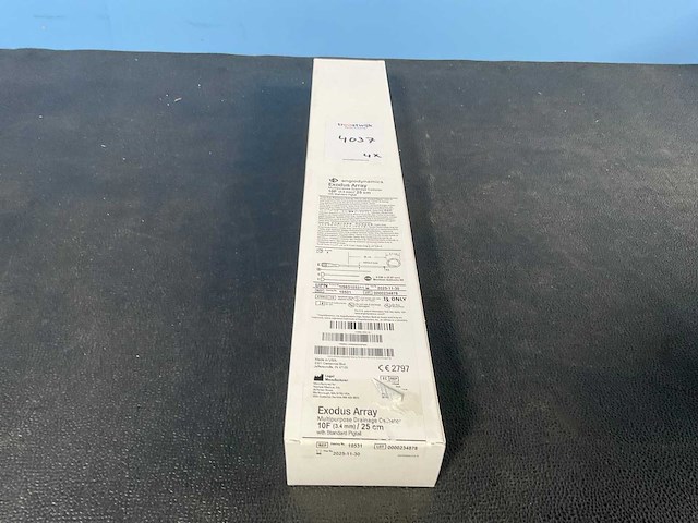 Angiodynamics - multipurpose drainage catheter 10f 25 cm std loop w/ radiopaque marker band pg (per 5 st.) (4x) - afbeelding 4 van  4