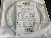 Angiodynamics uni-fuse 5f 135x40 cm infusion system (3x) - afbeelding 3 van  4