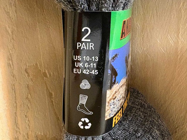 Angora wool socks - 2 pack (500x) - afbeelding 3 van  3