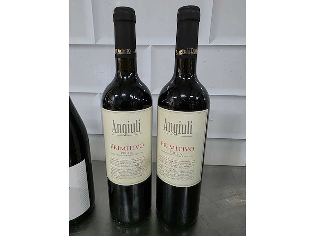 Anguili / freude, etc. wijn fles (12x) - afbeelding 4 van  5