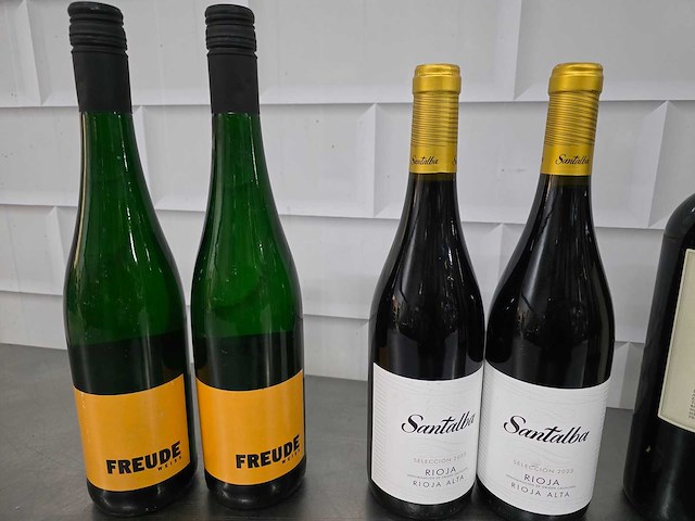 Anguili / freude, etc. wijn fles (12x) - afbeelding 5 van  5