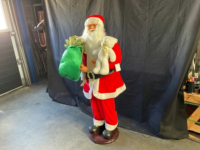 Animatronic kerstman - afbeelding 1 van  4