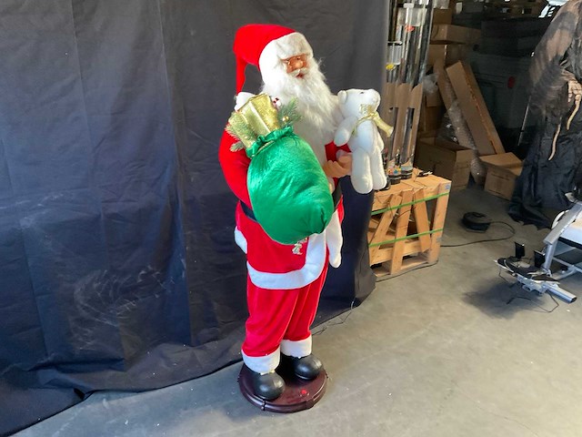 Animatronic kerstman - afbeelding 2 van  4