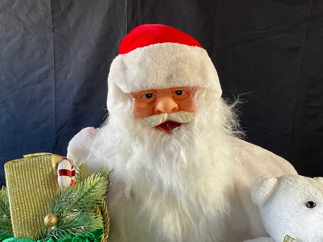 Animatronic kerstman - afbeelding 3 van  4