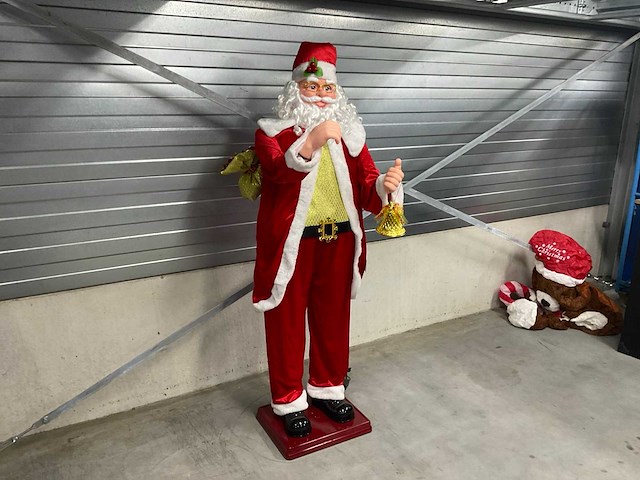 Animatronic kerstman - afbeelding 2 van  3