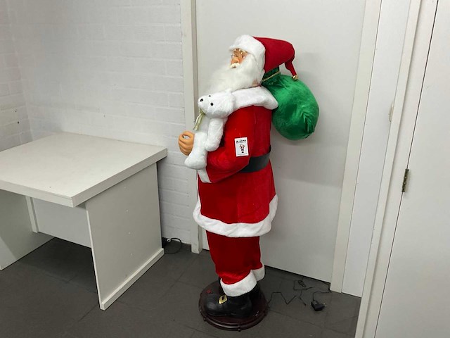 Animatronic kerstman - afbeelding 3 van  4