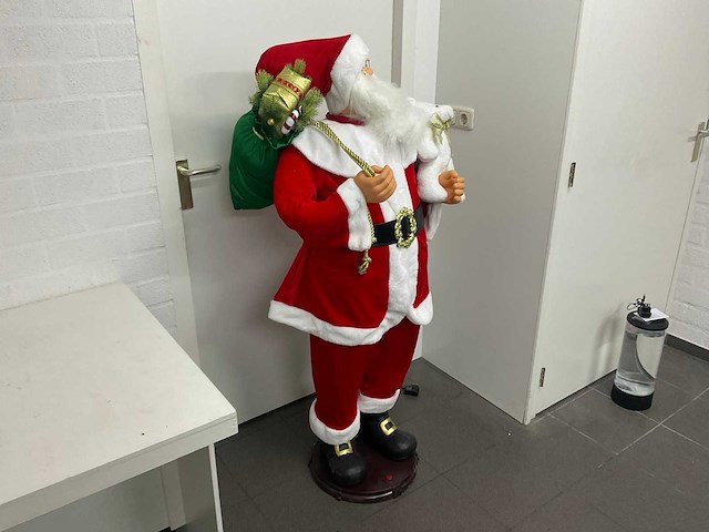 Animatronic kerstman - afbeelding 2 van  4