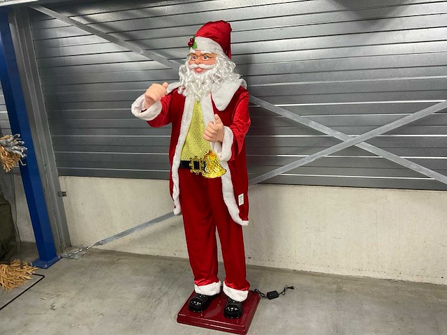 Animatronic kerstman - afbeelding 1 van  3