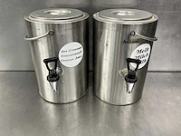 Animo - geïsoleerde drankendispenser met tap (2x)