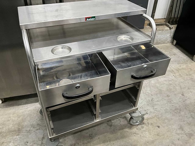 Animo combi speciaal koffie serveerwagen - afbeelding 4 van  6