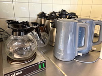 Animo koffie warmtehoudplaat met 10 thermoscannen, 5 koffiepotten, etc. - afbeelding 4 van  4
