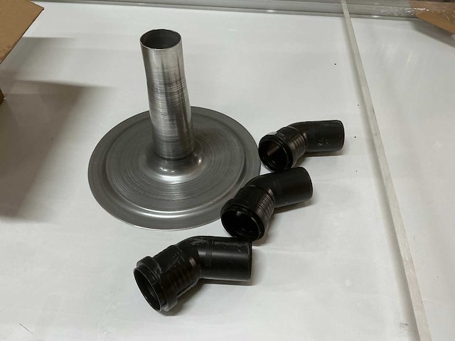 Anjo 460750 kabeldoorvoer bocht pp 50mm (17x) - afbeelding 1 van  3