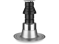 Anjo rookgas hr-renovatieset+plakplaat tbv hr ketels 100mm - afbeelding 1 van  3