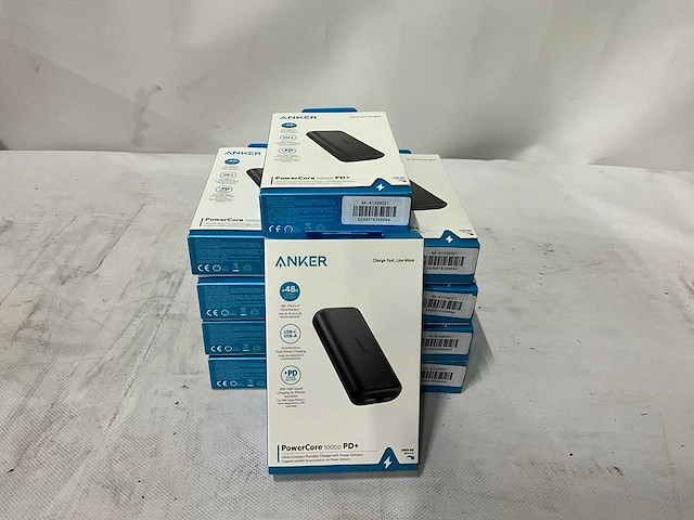 Anker - powercore 10000 pd+ - powerbank (10x) - afbeelding 1 van  4