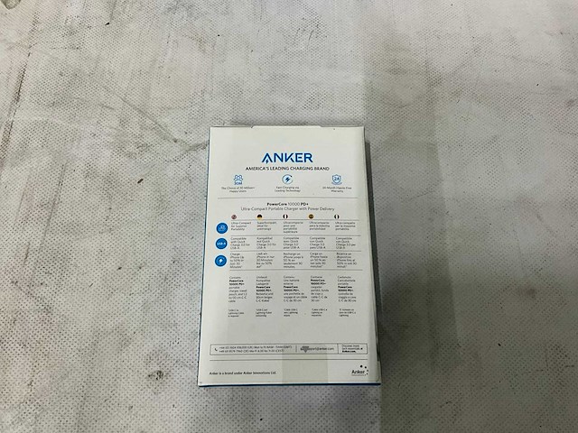 Anker - powercore 10000 pd+ - powerbank (10x) - afbeelding 3 van  4
