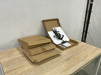 Anker - wandklok (4x) - afbeelding 2 van  6