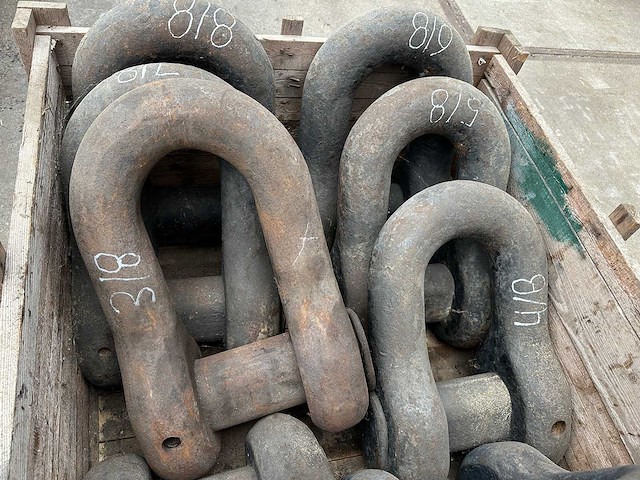 Anker d-sluiting (8x) - afbeelding 1 van  3