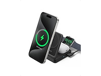 Anker maggo 3in1 oplaadstation qi2 gecertificeerd 15w - afbeelding 1 van  3