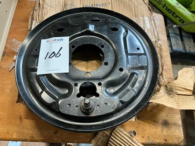 Ankerplaat (4x) humvee trailer - afbeelding 3 van  3