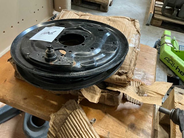 Ankerplaat (4x) humvee trailer - afbeelding 1 van  3