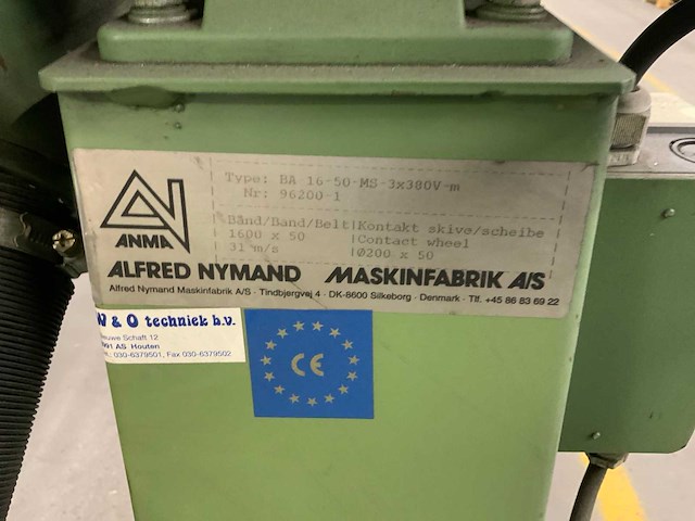 Anma ba 16-50-ms bandschuurmachine - afbeelding 4 van  4
