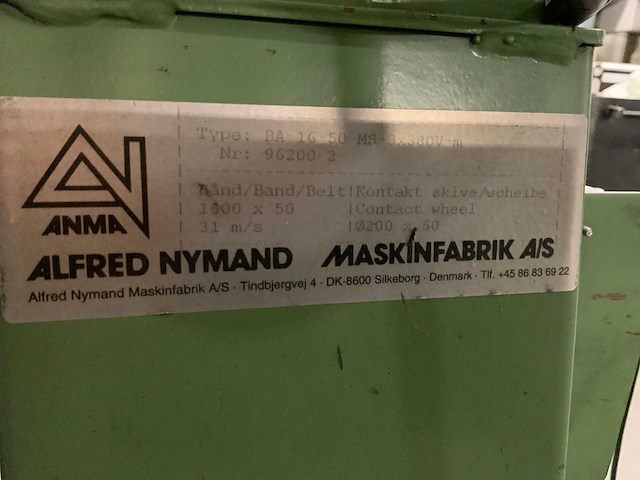 Anma ba 16-50 ms bandslijpmachine - afbeelding 5 van  5