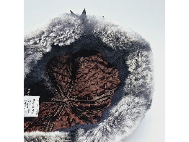 Anna rizzo wintermuts - rex chinchilla konijn - maat 57 - afbeelding 4 van  7