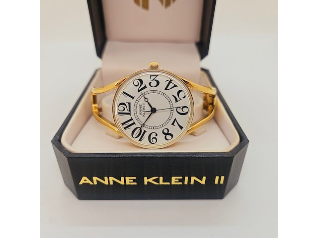 Anne klein ii goudkleurig dameshorloge - inclusief doos - afbeelding 4 van  9