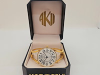 Anne klein ii goudkleurig dameshorloge - inclusief doos - afbeelding 5 van  9