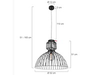 Anne lighting - dunbar 2999zw - hanglamp (59x) - afbeelding 7 van  7
