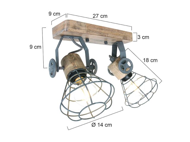 Anne lighting - guersey 1579gr - spot (140x) - afbeelding 2 van  7