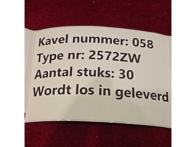 Anne lighting - holgarson 2572z - wall lamp (30x) - afbeelding 7 van  8