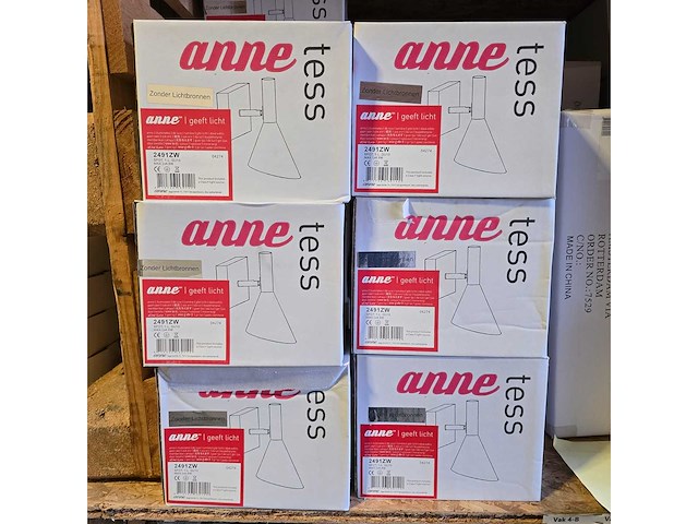 Anne lighting - tess 2491zw - spot (26x) - afbeelding 6 van  6