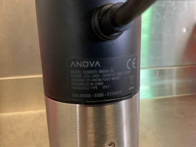 Anova sousvide stick- 1200 watt - wifi - afbeelding 9 van  11