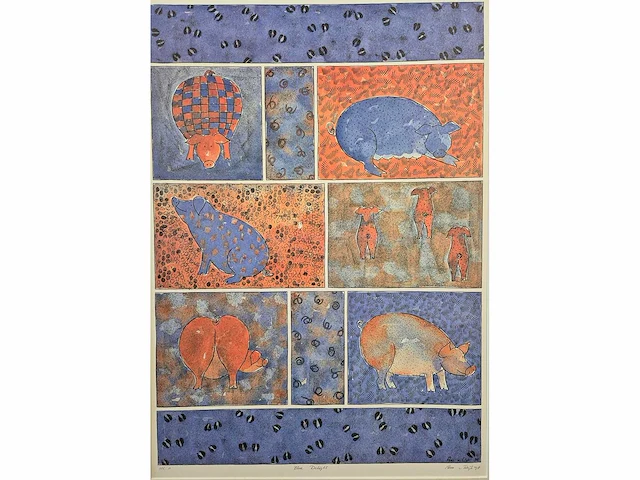 Ans van dijk - art print - 110 x 80 - afbeelding 1 van  3