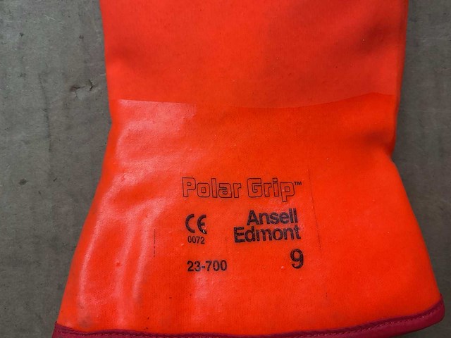 Ansel edmont polar grip werkhandschoenen (6x) - afbeelding 2 van  3