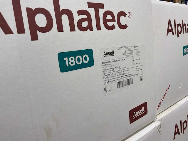 Ansell alphatec® 1800 standard bound overall beschermpak (47x) - afbeelding 6 van  7