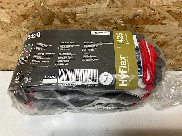 Ansell hyflex 11-425 werkhandschoen (150x) - afbeelding 6 van  6