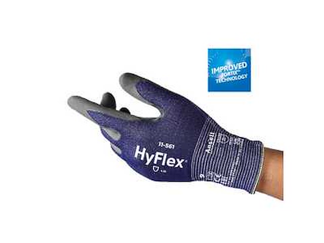 Ansell hyflex 11-561 snij nitrile gloves (132x) - afbeelding 2 van  3