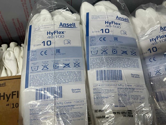 Ansell hyflex 9 werkhandschoen (120x) - afbeelding 4 van  6