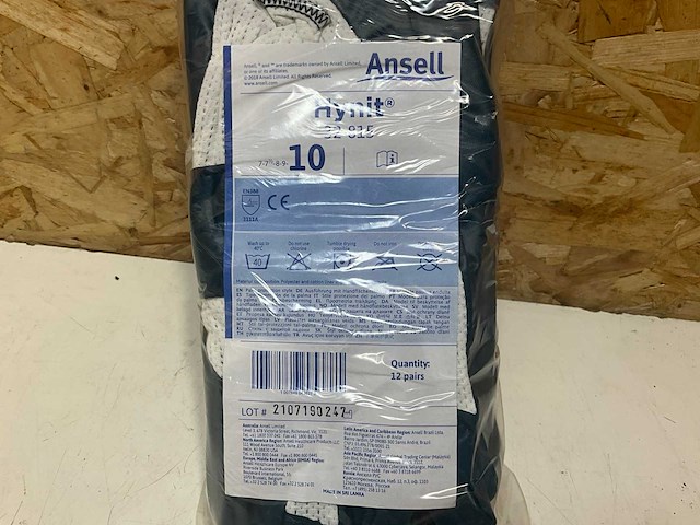 Ansell hynit 32-815 montagehandschoen (20x) - afbeelding 4 van  5