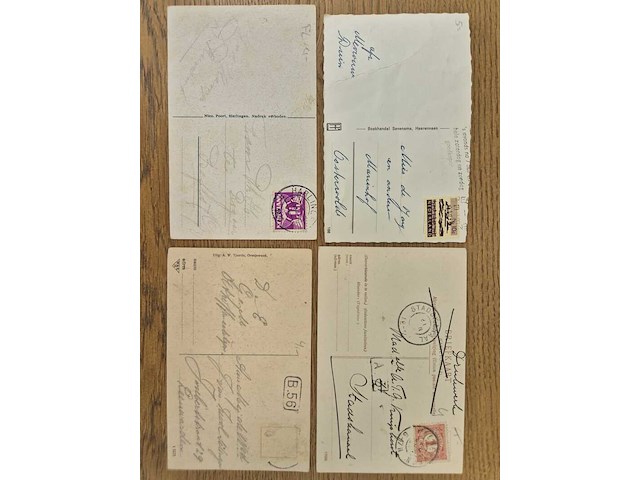 Ansichtkaarten verzameling friesland - afbeelding 5 van  19