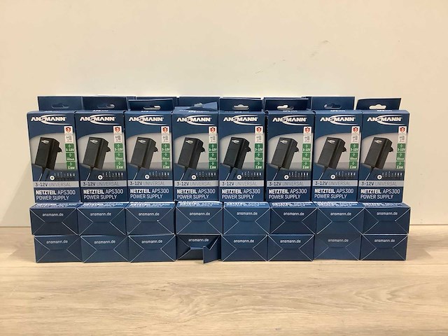 Ansmann aps300 instelbare stekkernetvoeding (38x) - afbeelding 1 van  3