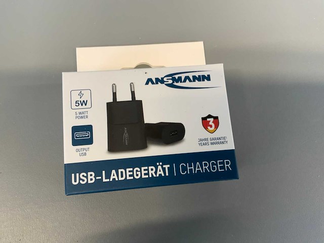 Ansmann usb-charger (25x) - afbeelding 2 van  3