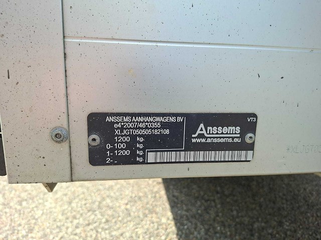 Anssems - aanhangwagen - afbeelding 5 van  6