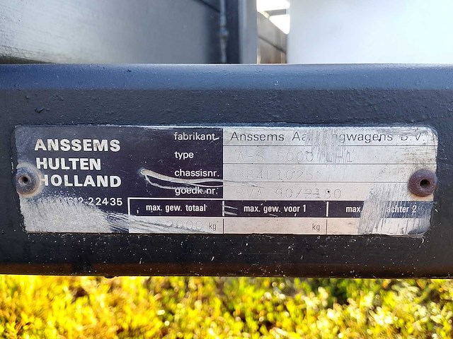 Anssems - auto machine transporter - afbeelding 4 van  14